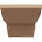 Ekena Millwork 9"W x 18"D x 9"H Wide Crestline Rough Cedar Woodgrain TimberThane Corbel, Primed Tan CORUR09X18X09CRERCPR - alternate 2